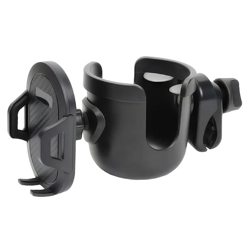 Cup Holder For Stroller Phone Holder Milk Bottle Support For Outing Anti-Slip Design Universal Pram Baby Stroller Accessories