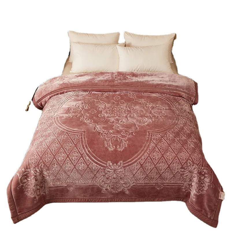 wholesale Assorted  pattern mink blanket raschel designer 100% polyester 200*230cm