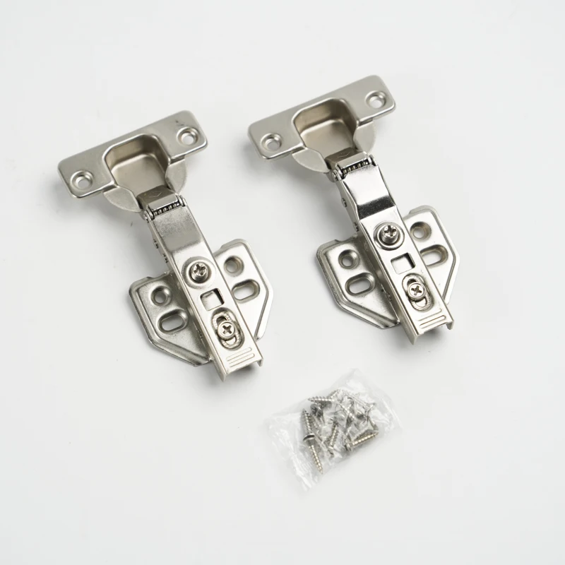 Современная петля с гидравлическим демпфером и плавным закрыванием бесшумная прямая для мебели шкафов из стали ванной кухни