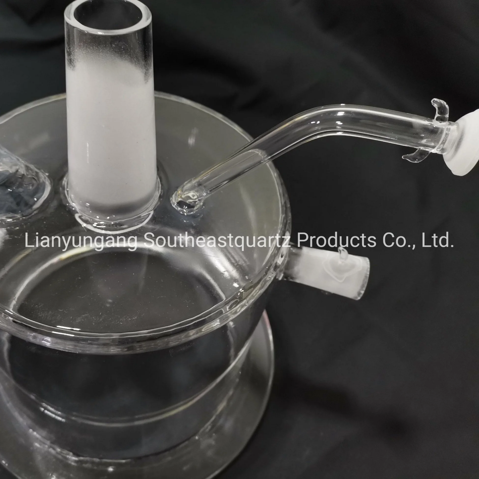 High Purity Quartz Glass Furnace Tube Reactor for Purification