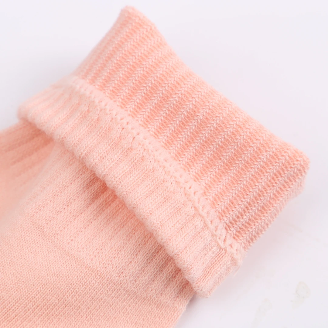 SURE Girls and Students Solid Color Stretch Athletic Socks Comfortable Casual Cotton Long Socks for Women Standard Knitted Crew
