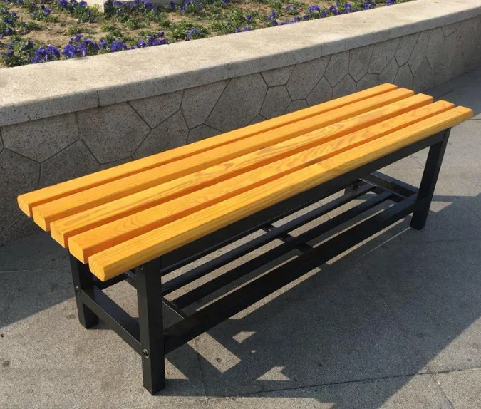 Best-selling modern gym bathroom Metal bench patio outdoor garden bench