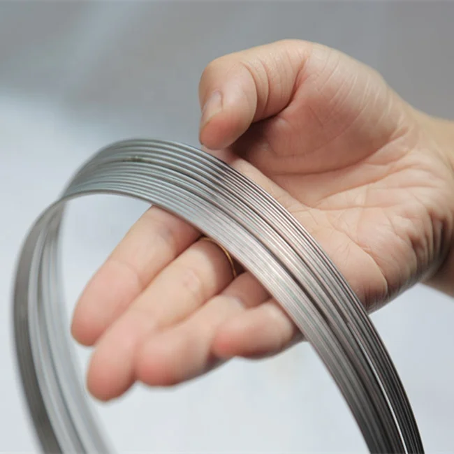 China supply SMA nickel titanium alloy 0.1mm nitinol medical wire