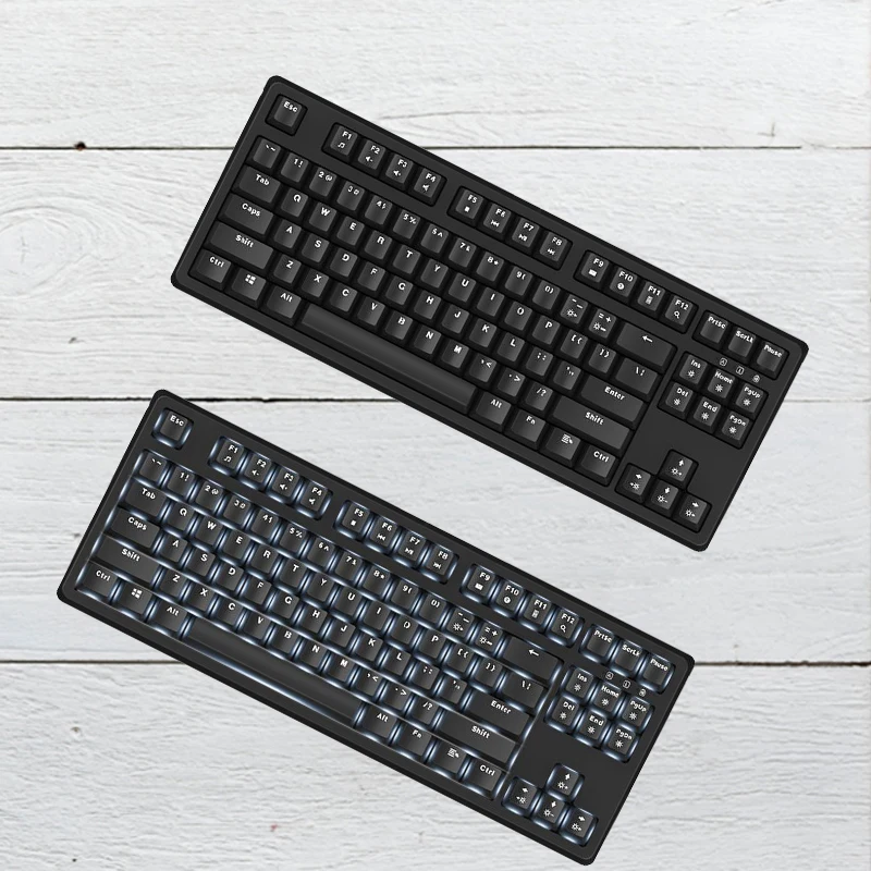 Лучшая Лазерная механическая клавиатура KG08, маленькие клавиатуры Rgb, игровая клавиатура и мышь для ПК Corsair