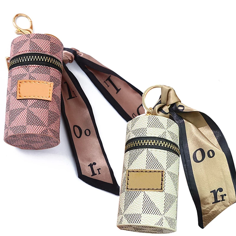 Portable Makeup Travel Women Soft PU Leather Makeup Lipstick Case