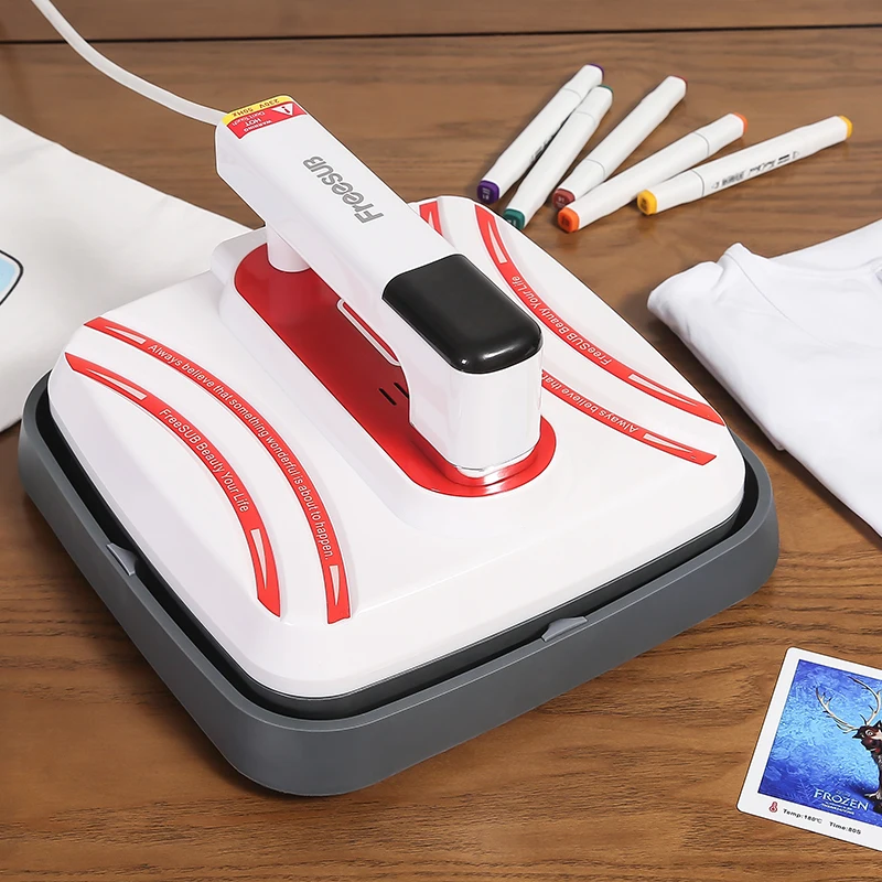  Freesub cricut Малый термопресс sublimation Machine портативный t-рубашка печатная машина