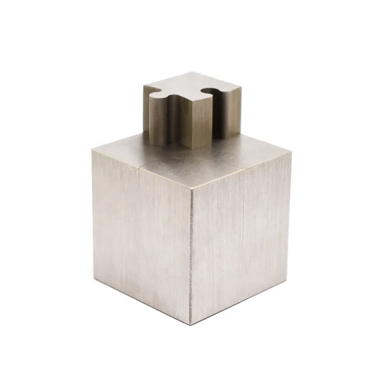High Quality Wire Cut Edm Wire Puzzle Parts SKD11 Steel Cutting 25mm*25mm Micro Machining Cnc Machining Toy OEM 3 Years Top JY