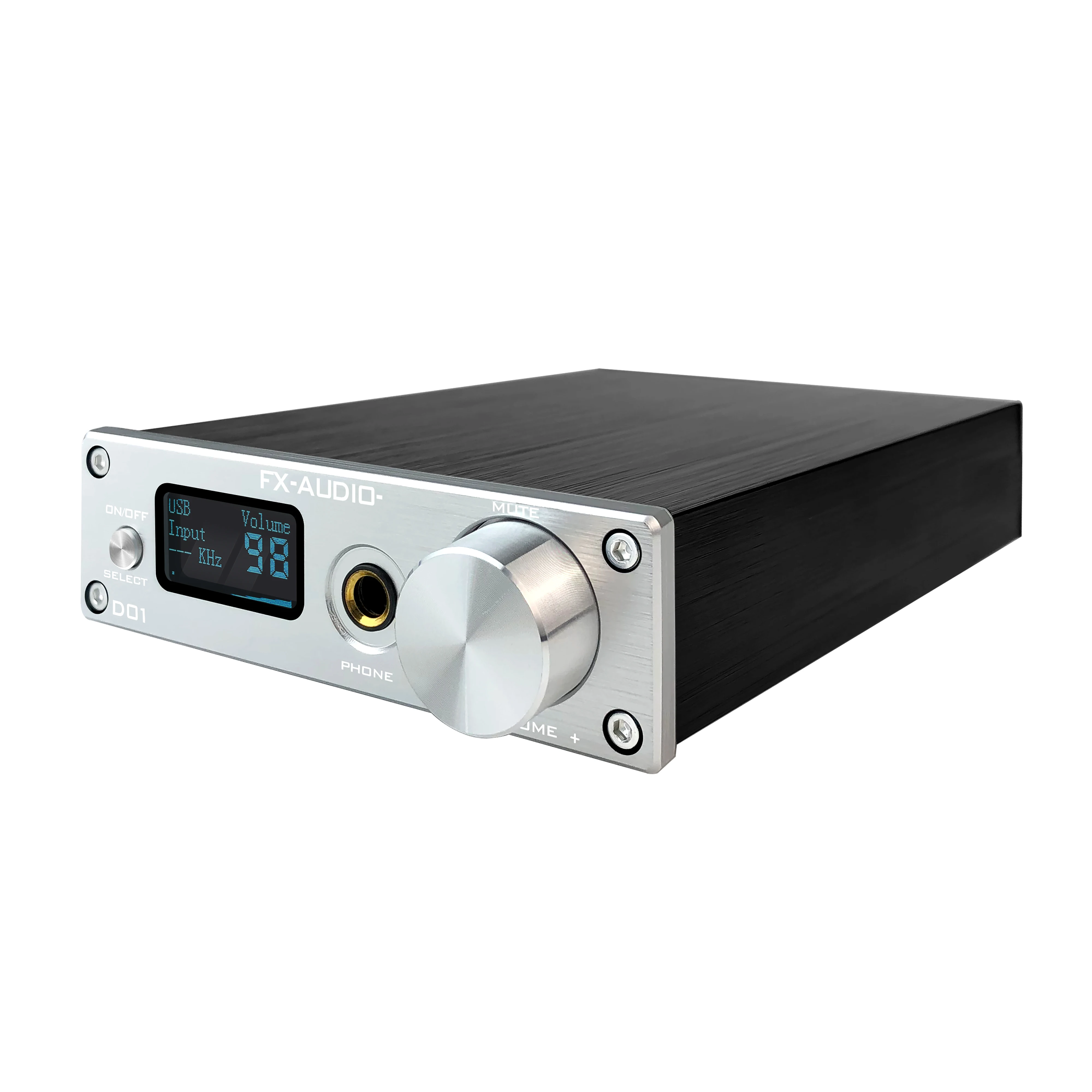 FX-AUDIO- XMOS ESS9038Q2M Настольный цифровой аналоговый преобразователь Hi-Fi аудио ЦАП