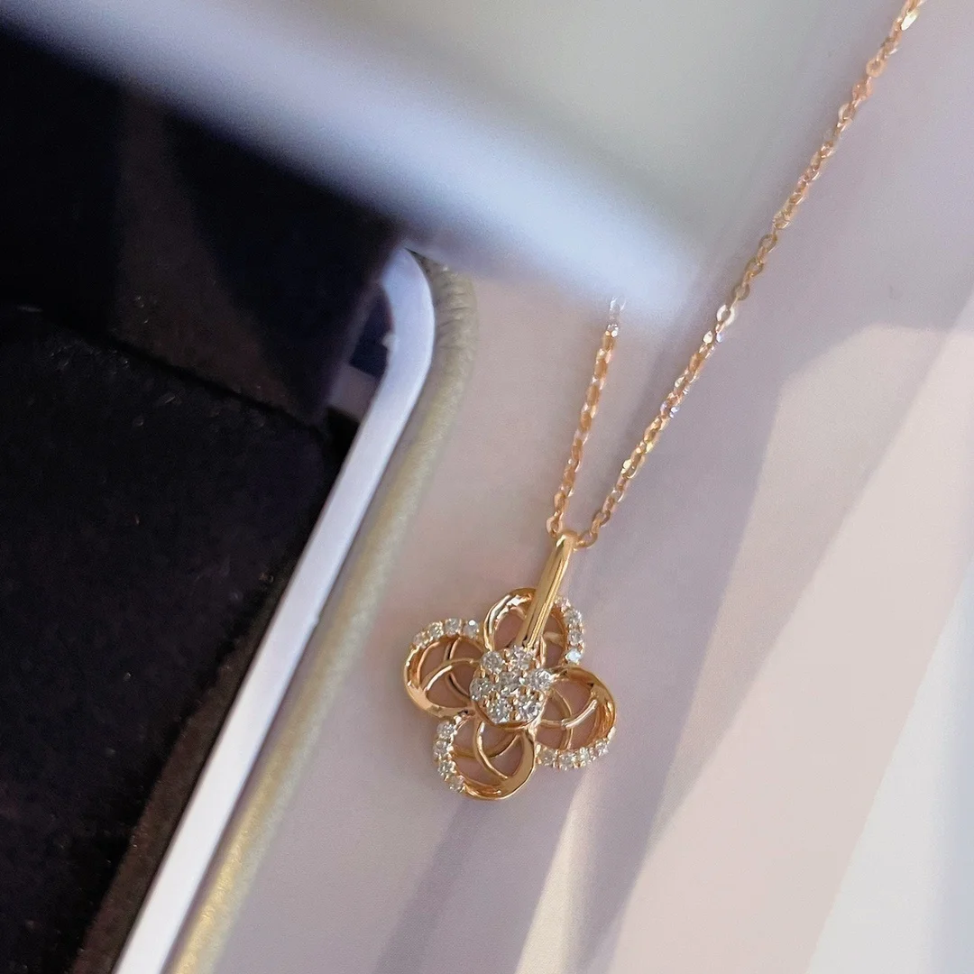 Xinfly Factory Custom GIA IGI Certified Natural Diamond Lab Diamond 10k 14k 18k Real Solid Gold Jewelry Set