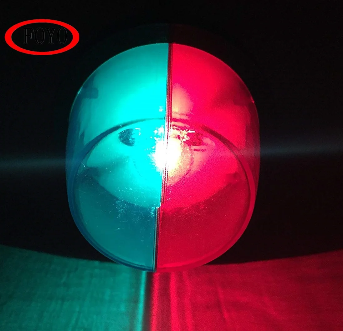 FOYO Brand Cheap Price All Round Anchor Stern Light Marine Portable Battery Operated Light-Bow Lights for Boat Car Yacht Kayak
