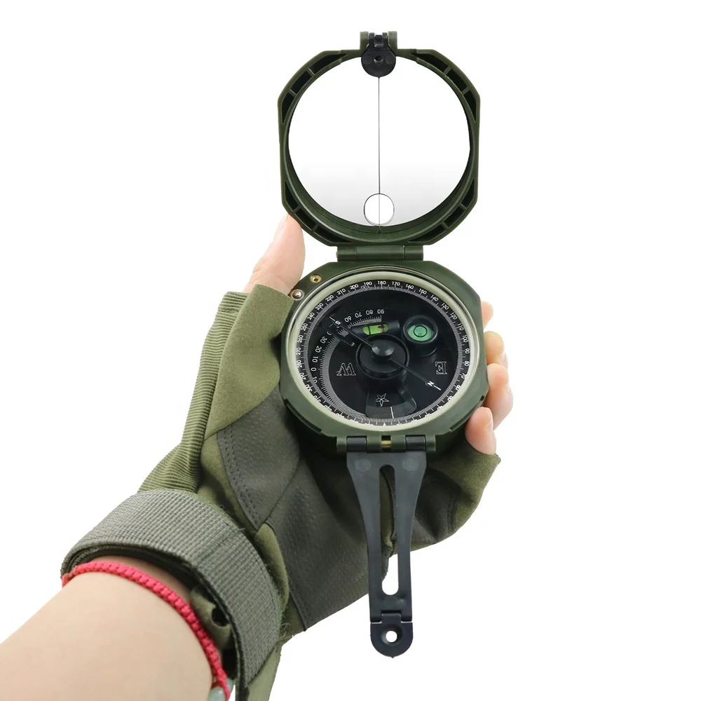 Hot Sale Professional M2 Geological High Accuracy Compass Outdoor Survival Hiking Handheld Compass Multifunction Shockproof