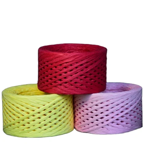 Asun colorful paper raffia with high quality widely use in packaging or decorations