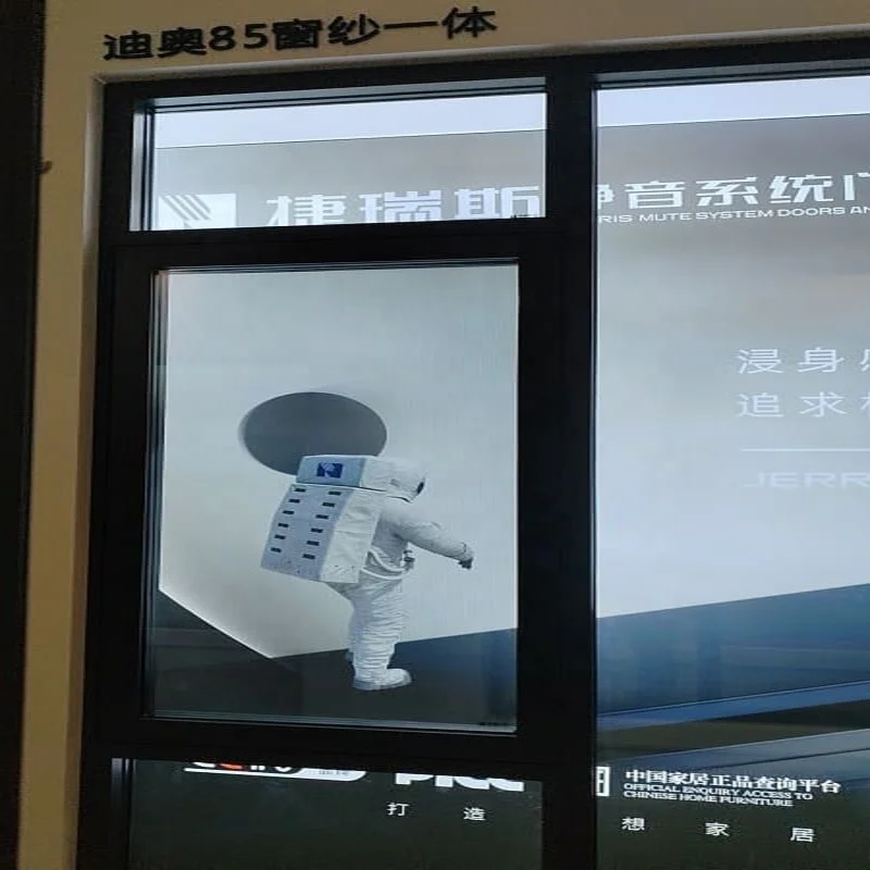 Superior Commercial price cheap brown color aluminum casement windows