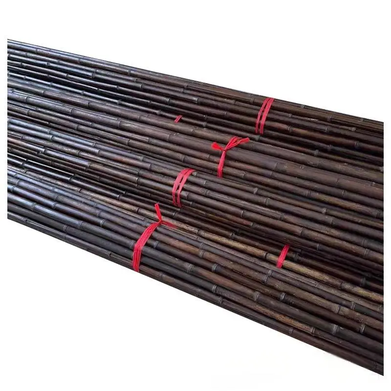 Натуральные экологически чистые бамбуковые поляки для карбонизации садового забора