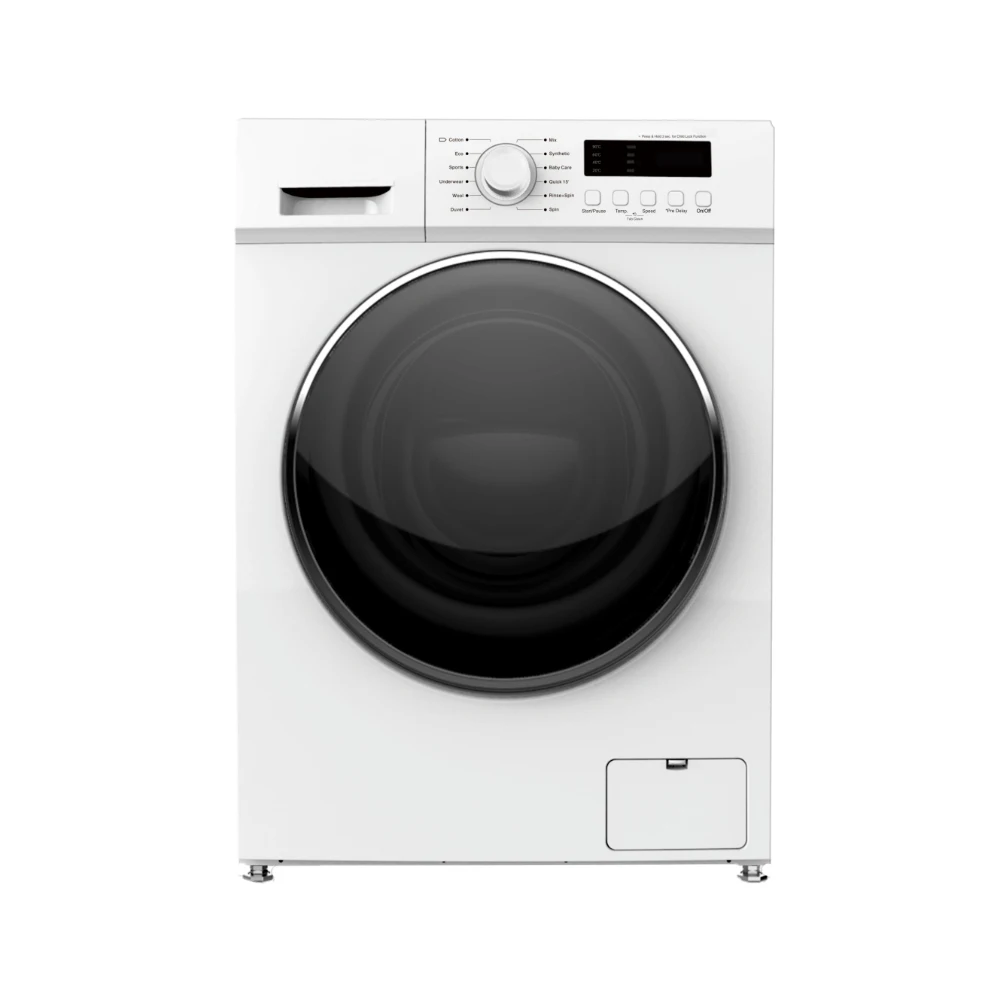 8kg 12kg Optional Front Load Fully Automatic Washing Machine Dryer
