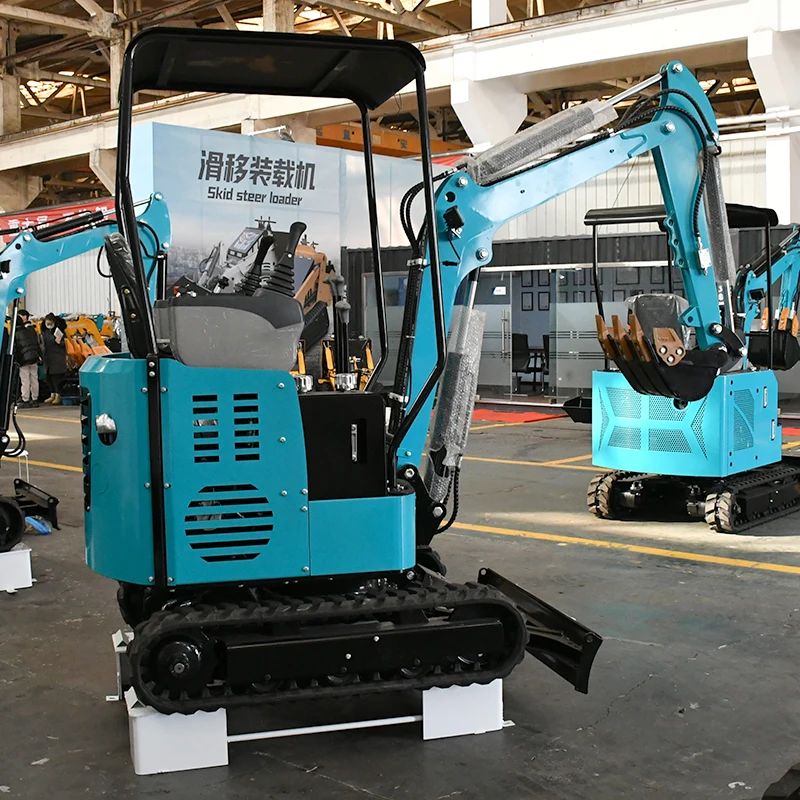 Chinesesmall excavator machine FREE SHIPPING! 3.5 ton mini excavator 1 ton 2 ton Kubota Engine digger excavator mini pelle