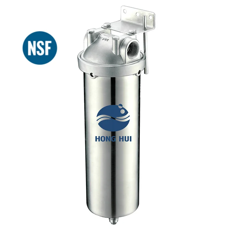 NSF HMS-10C Stainless Steel Kitchen  Water Purifier  Filtration Water System Filter Housing