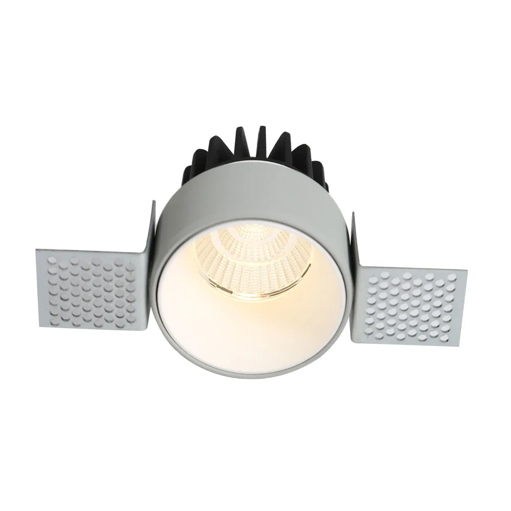 alpha lighting  led triac dimmable trimless frameless ceiling recessed downlight