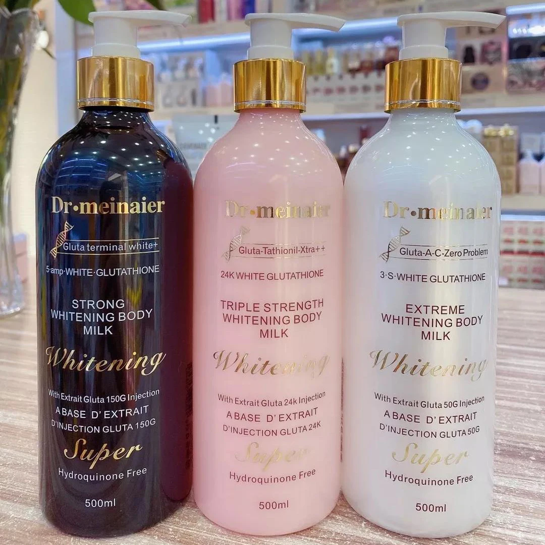 Hot Sale Milk Gluta 24k Quick Whitening Body Lotion Beauty Butter Moisturizing Skin Care Cream