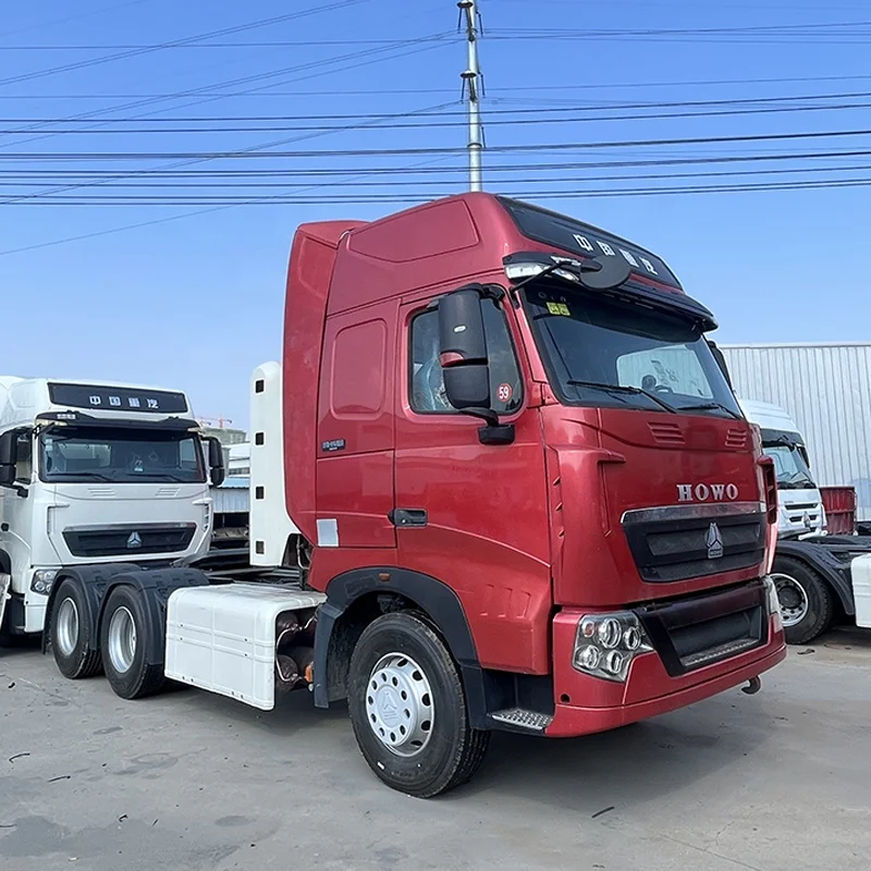 2018 Sinotruk HOWO 430/440HP T7 CNG Tractor Trailer Truck for Sale