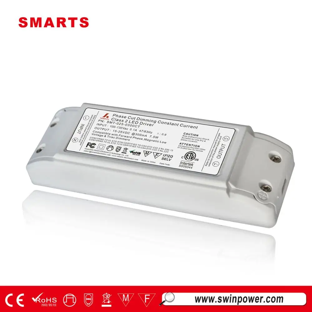 SMARTS POWER Constant Current triac dimmable led driver 300ma 350ma 500ma 700ma 900ma