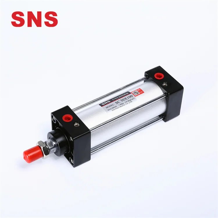 Wholesale Sc Su Series  Aluminium Alloy Double Acting Standard Cylinder Pneumatic Parts Pneumatic Actuator Air Cylinder