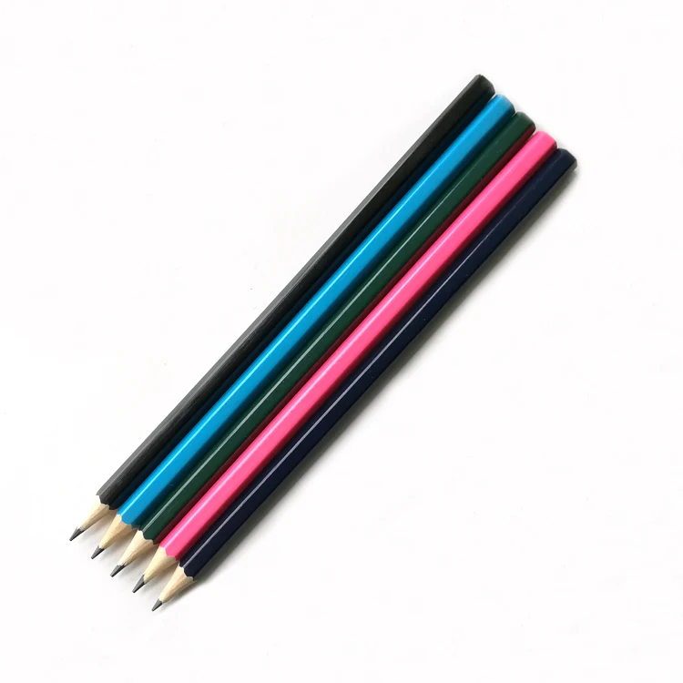 Chinese Eco Friendly Custom Soft Graphite HB Pencils with Topper