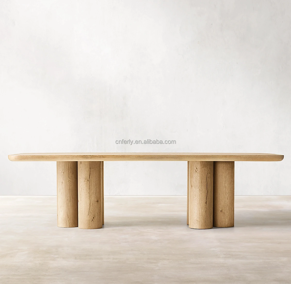 New Arrival Luxury Furniture Dining Tables Rectangular Dining Table Set Wood Oak Solid Wood Table And Chairs Set