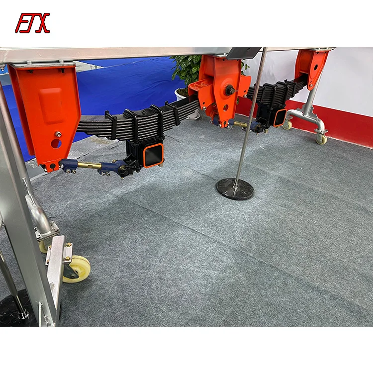 juxin Vehicle Master American type Trailer Suspension dump trailer bogie suspension axles semi trailer parts