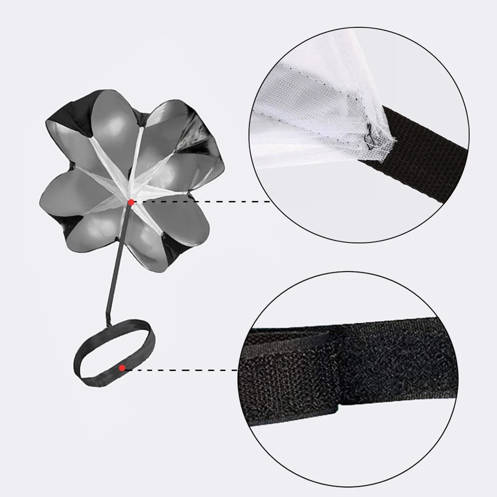 high quality fitness workout explosive power speed resistance parachute for running
