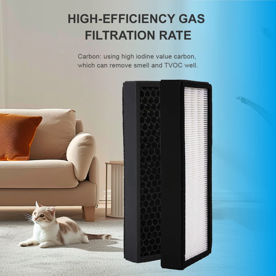 H13 HEPA & Activated Carbon Filter For Hunter Air Purifier HT1702 10200 Air Purifier Accessories