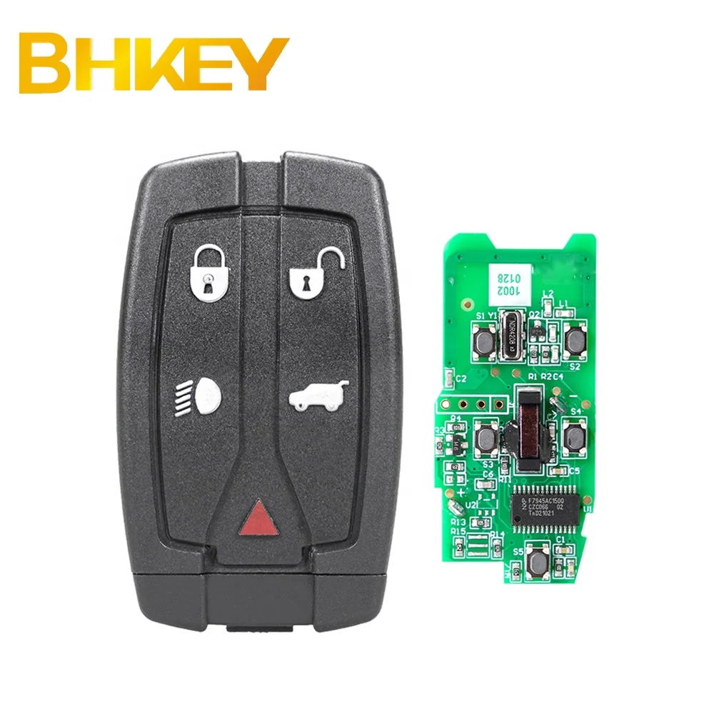 For Land Rover LR2  Freelander 2 5 Buttons Remote Car Key Fob 315Mhz 433Mhz NT8TX9 ID46 Chip