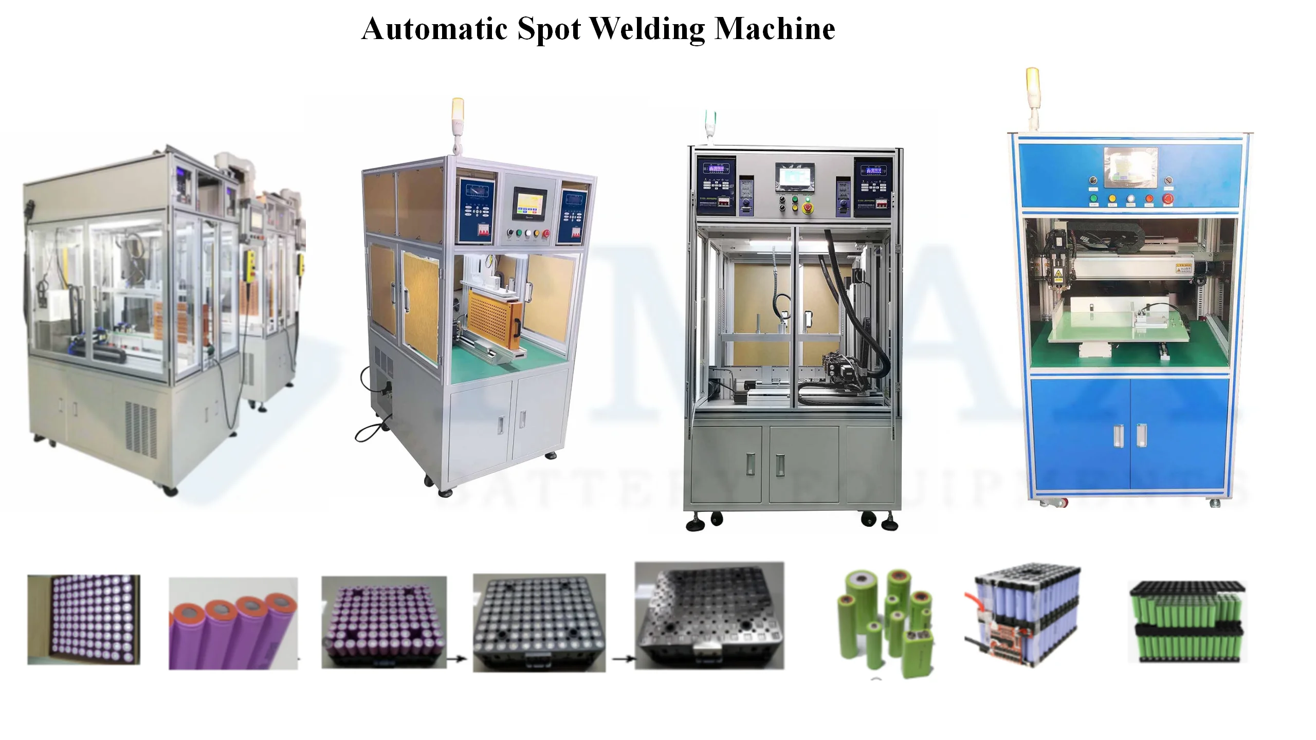 Automatic Double Sides CNC Spot Welder 18650 Battery Spot Welding Machine for Battery Pack Assembly