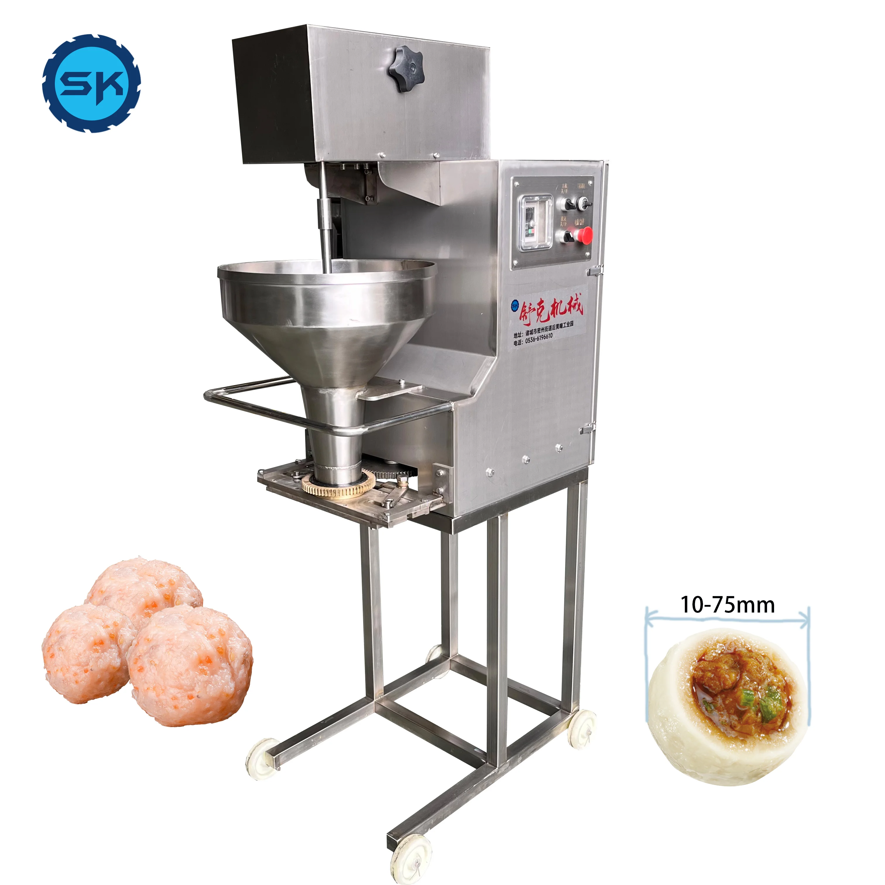 Commercial Chicken Balls Fish Balls Shrimp Balls Meatball Making Machine For Food Processing factory