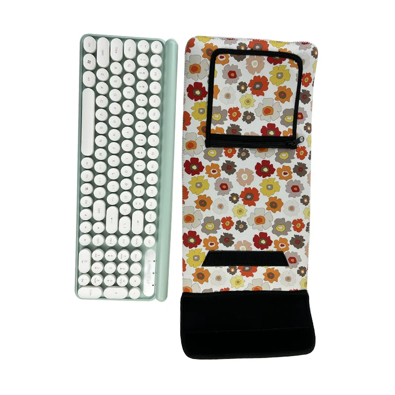 Keyboard Neoprene Sleeve Case with Wireless Mouse Storage & Cable and Charger Pouch