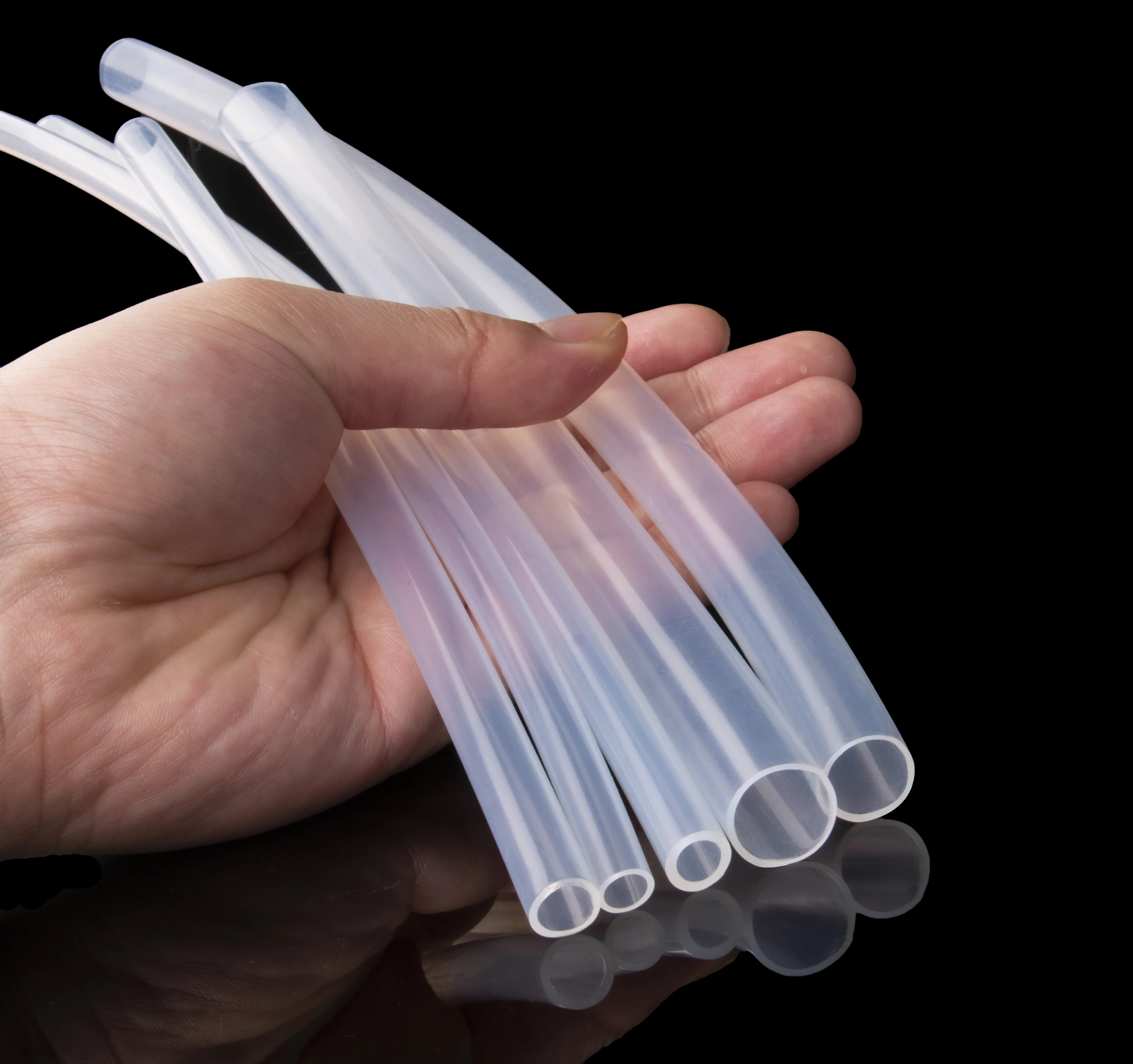High quality high temperature resistance food grade transparent silicone tube