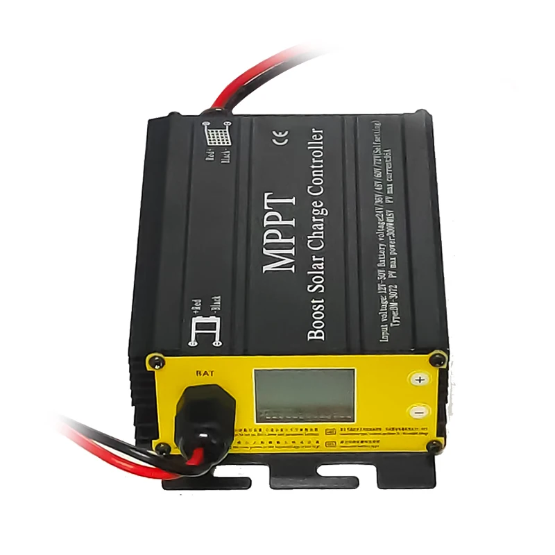 SUYEEGO  300W/16A 48V 60V applied to the charging system of solar electric vehicles boosting waterproof charging controller