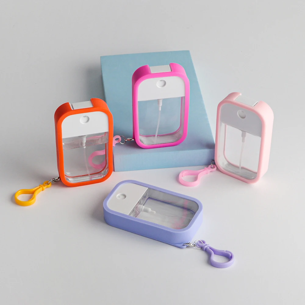 Custom Refillable  Mini Travel Card Type 3ml 5ml Alcohole Mist Touchland Spray Hand Sanitizer Bottle