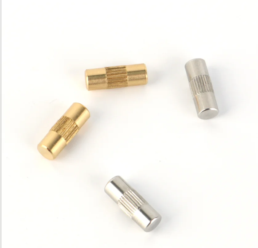 Hot Sale  Wholesale Cheap Round Iron Steel Restaurant Desk Furniture Metal Parts Bronze dowel