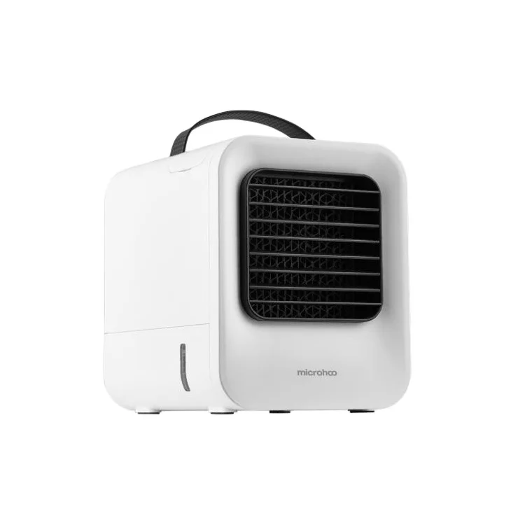 Портативный воздухоохладитель Xiaomi Microhoo MH02C беспроводной вентилятор встроенный резервуар для воды 500 мл без тумана увлажнитель мини-вентилятор
