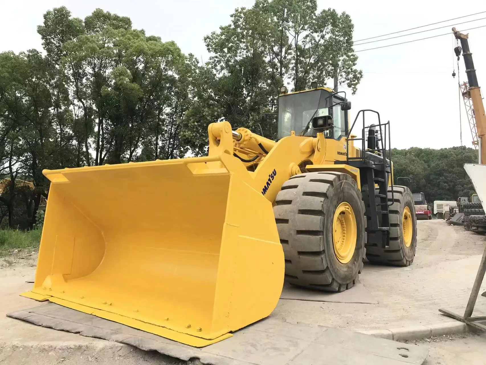 Komatsu WA600-3 Loaders used good working condition komatsu wa600/wa500 wheel loader heavy construction equipment for sale wa500
