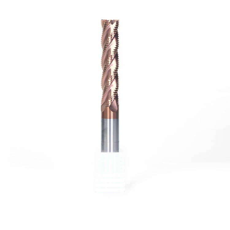 CNC Machine Straight Shank Tungsten Steel Drill Tool Universal Solid Carbide Rough leather milling cutter