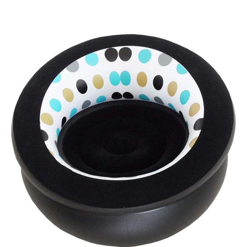 Надувной диван-стул с воздушным бочонком Круглый складной портативный надувной стул из ПВХ диван для дома и улицы