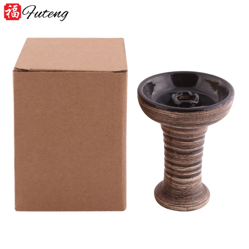 Manufacturer Shisha Ceramic Head Hookah Bowl High Quality New Design Wholesale Ceramic Shisha Bowl