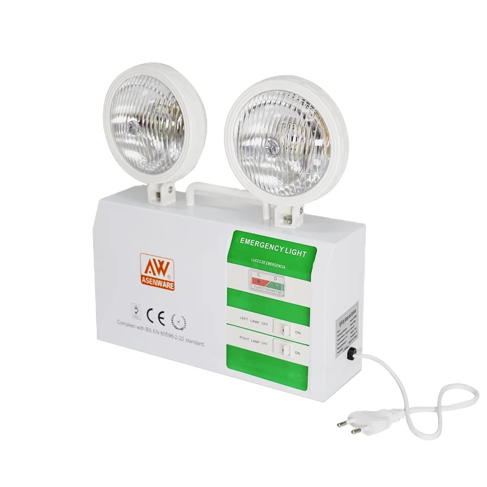 Portable Wall Mounted Charged LED Emergency Light For Home Use