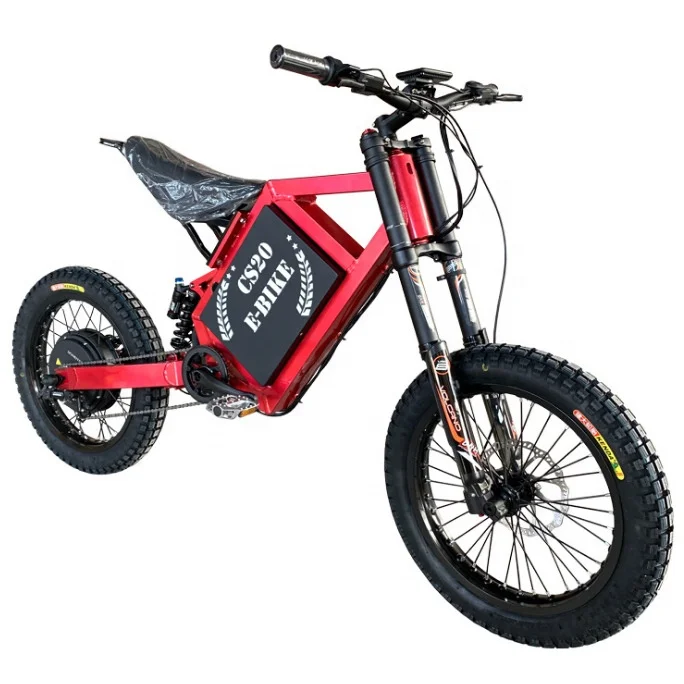 Adult Mountain Ebike 2021 Full Suspen Stealth Bomber Electric Bike 12000W 72V Dirt Bike Electric Bicycle Under 15000 W