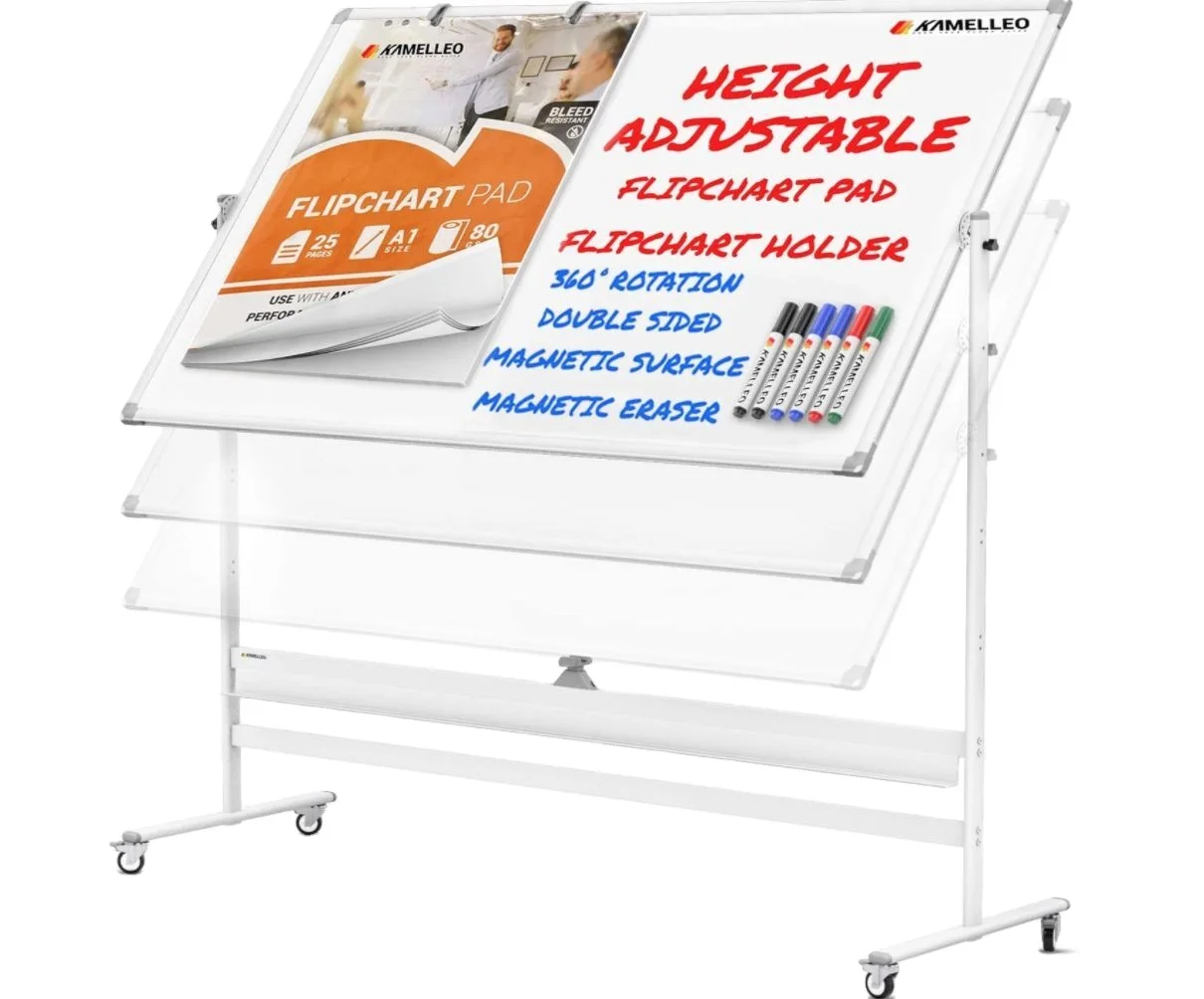 
Display Double Side Mobile Dry Erase Magnetic Whiteboard With Wheels  (1600192637696)