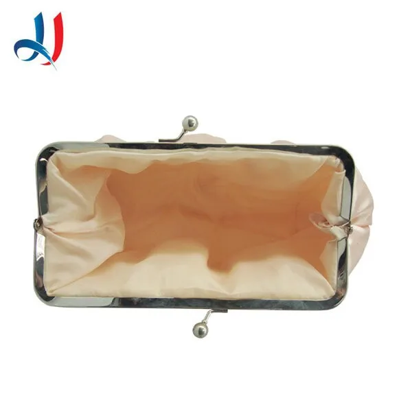 Newest Production Beautiful Clutch Satin Cloth Evening Bag for Lady