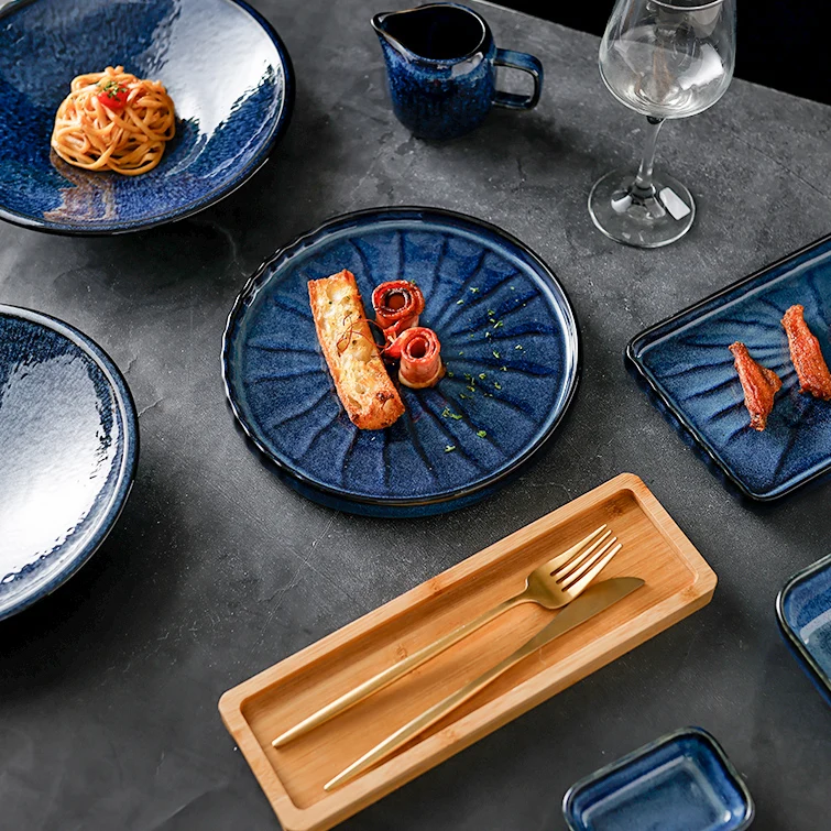 Hosen Group Dinner Set Dinnerware Cutlery Set Porcelain Ceramic Plates Sets Dinnerware For Wedding