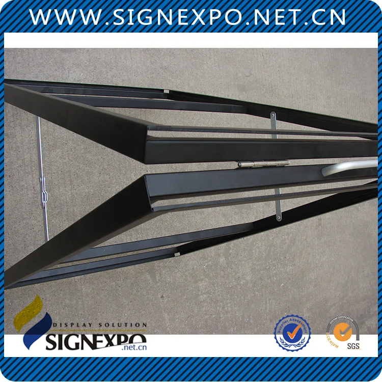 Австралийская металлическая рамка corflute, знак 60x90 см